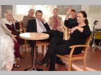 Barbara Karlich besuch das PKZ Neufeld, 07.02.2014