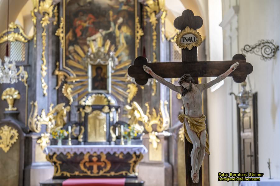 Katholische Pfarrkirche hl. Pankratius, Asparn an der Zaya, September 2023