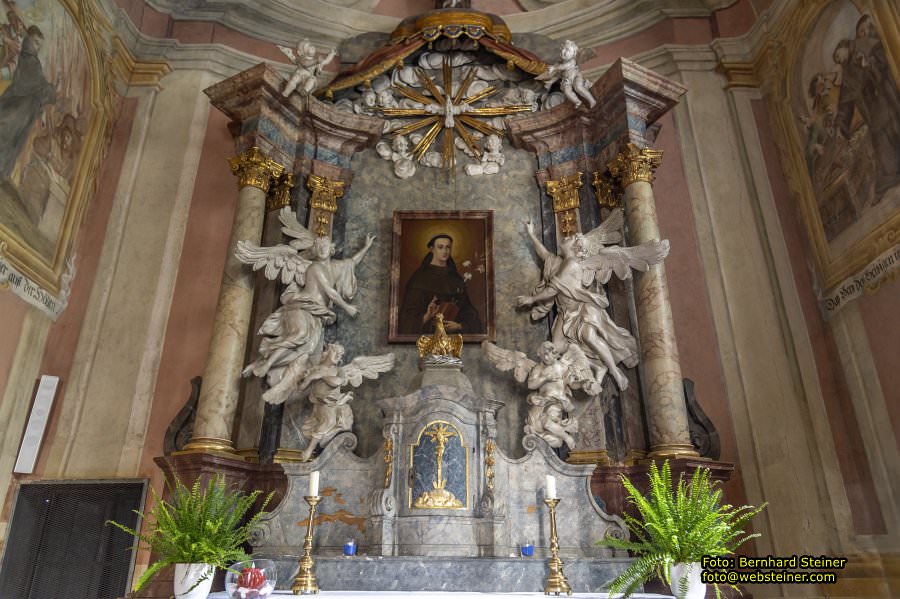 Katholische Pfarrkirche hl. Pankratius, Asparn an der Zaya, September 2023