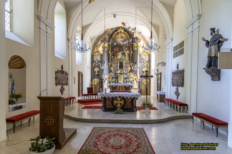 Katholische Pfarrkirche hl. Pankratius, Asparn an der Zaya, September 2023