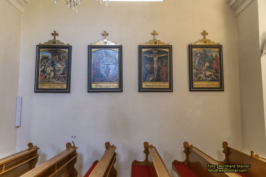 Katholische Pfarrkirche hl. Pankratius, Asparn an der Zaya, September 2023