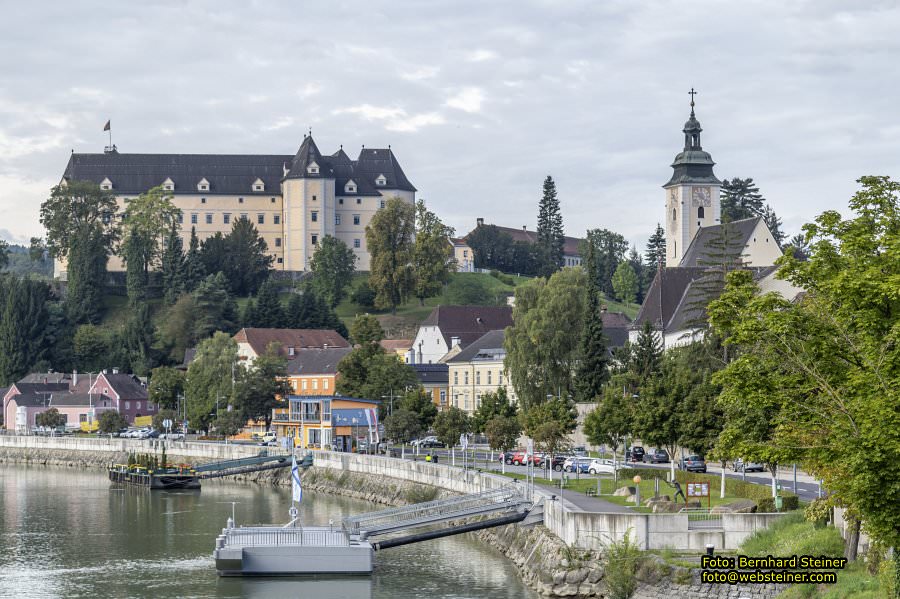Schloss Greinburg und Grein, September 2023