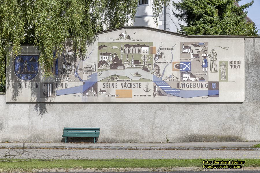 Schloss Greinburg und Grein, September 2023