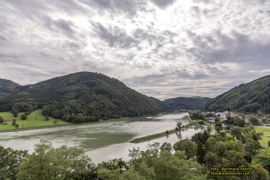 Schloss Greinburg und Grein, September 2023
