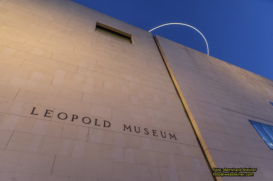 Leopold Museum - Kunstmuseum in Wien, Mai 2023