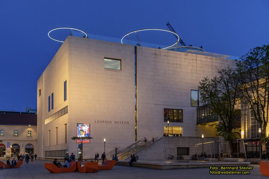 Leopold Museum - Kunstmuseum in Wien, Mai 2023