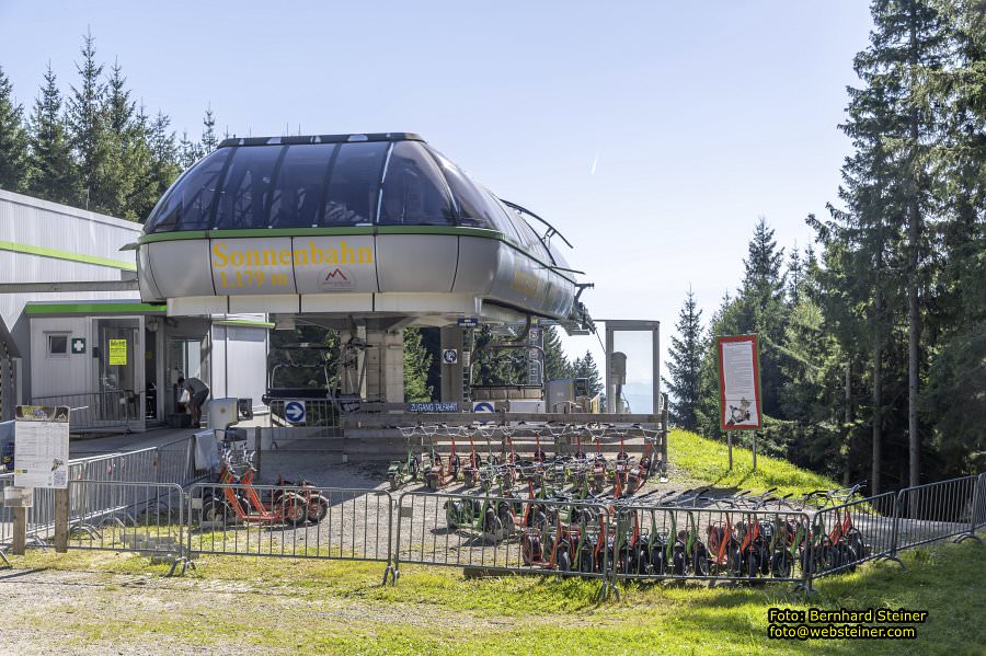 Erlebnisalm Sessellift Sonnenbahn, M�nichkirchen, September 2023