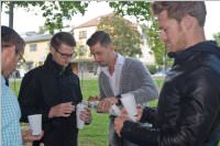 Spenden�bergabe von Bikecity, 03.10.2015