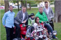 Spenden�bergabe von Bikecity, 03.10.2015