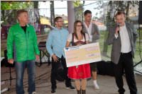 Spenden�bergabe von Bikecity, 03.10.2015