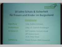 10 Jahre Frauenhaus Burgenland, 18.09.2014