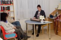 Adventjause in der Stadtbcherei Neufeld, 12.12.2015