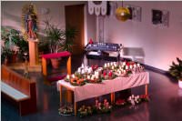 Adventkranzsegnung in Neufeld, 29.11.2015