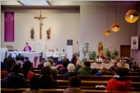 Adventkranzsegnung in Neufeld, 29.11.2015