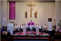 Adventkranzsegnung in Neufeld, 29.11.2015