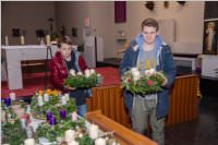 Adventkranzsegnung in Neufeld, 27.11.2016