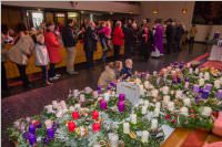 Adventkranzsegnung in Neufeld, 27.11.2016