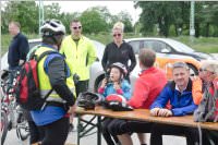 Anradeln der Leitha Radweg Gemeinden, 24.05.2015