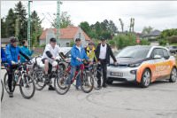 Anradeln der Leitha Radweg Gemeinden, 24.05.2015