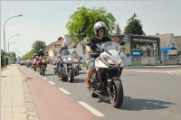 Bikerausfahrt der Biker4Kids, 08.08.2015