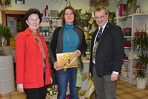 Erffnung Blumenzeiten von Eva Stanek, 01.03.2013