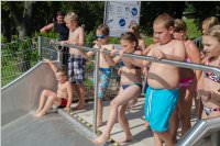 Er�ffnung der Breitwellenrutsche am Neufelder See, 24.06.2016