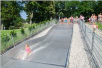 Er�ffnung der Breitwellenrutsche am Neufelder See, 24.06.2016