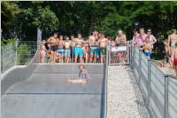 Er�ffnung der Breitwellenrutsche am Neufelder See, 24.06.2016