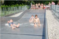 Er�ffnung der Breitwellenrutsche am Neufelder See, 24.06.2016
