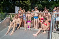 Er�ffnung der Breitwellenrutsche am Neufelder See, 24.06.2016