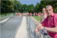 Er�ffnung der Breitwellenrutsche am Neufelder See, 24.06.2016