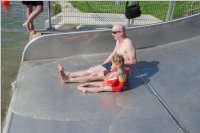 Er�ffnung der Breitwellenrutsche am Neufelder See, 24.06.2016