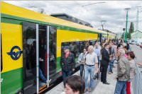 Ventus - der neue Desiro Triebwagen der Raaberbahn, 15.07.2016
