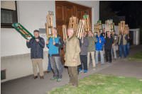 Dorfratschenbuam in Neufeld, 15.04.2017