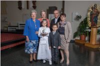 Familienfotos zur Erstkommunion in Neufeld, 24.04.2016