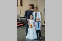 Familienfotos zur Erstkommunion in Neufeld, 24.04.2016