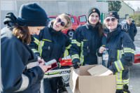 FF Neufeld Ausbildungstag im Landmarkt Steurer, 25.02.2017