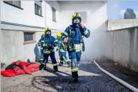 FF Neufeld Ausbildungstag im Landmarkt Steurer, 25.02.2017