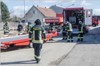 FF Neufeld Ausbildungstag im Landmarkt Steurer, 25.02.2017