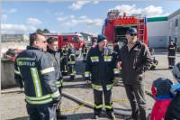 FF Neufeld Ausbildungstag im Landmarkt Steurer, 25.02.2017