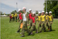 FF Neufeld beim MA-Bezirksfeuerwehrjugendleistungsbewerb, 26.06.2016