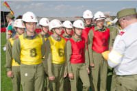 FF Neufeld beim 40. Bgld. Landesfeuerwehrjugendleistungsbewerb, 10.07.2015