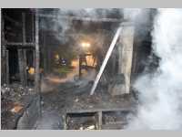 FF Neufeld: Brand in Linke Bahngasse 5, 04.11.2014