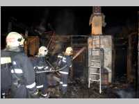 FF Neufeld: Brand in Linke Bahngasse 5, 04.11.2014