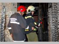 FF Neufeld: Brand in Linke Bahngasse 5, 04.11.2014