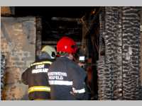 FF Neufeld: Brand in Linke Bahngasse 5, 04.11.2014