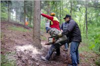 Maibaum der FF Neufeld, 02.05.2015