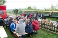 Maibaum der FF Neufeld, 02.05.2015