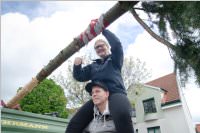 Maibaum der FF Neufeld, 02.05.2015
