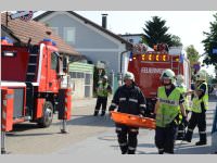 Erdbeben�bung mit Pflegeheimevakuierung in Neufeld, 22.06.2013